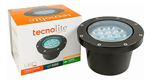 Lámpara Exterior Empotrado Piso, Led Integrado, Negro