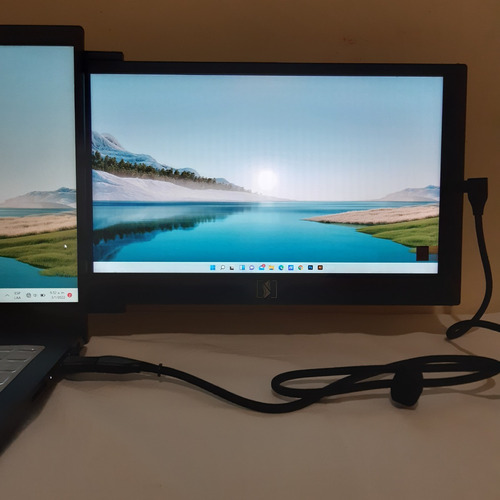 Monitor Portátil Para Laptop Marca Sidetrack 