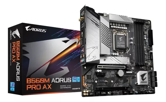 Mother Gigabyte B560m Aorus Pro Ax 11ma Gen Socket 1200