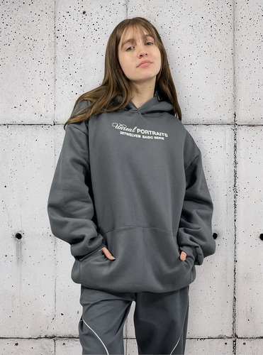 Buzo Unreal Friza Unisex Oversize Premium Moda