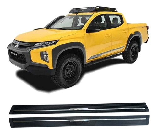 Estribo Eletrico Automatico L200 Triton 17/ Mtech Capa4434