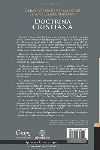 Doctrina Cristiana En Que Estaprendida Toda La., de Ponce de la Fuente, stant. Editorial Editorial Clie en español