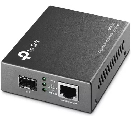 Ethernet Convertidor Gigabit Mc220l Fibra Optica A Rj45 Sfp