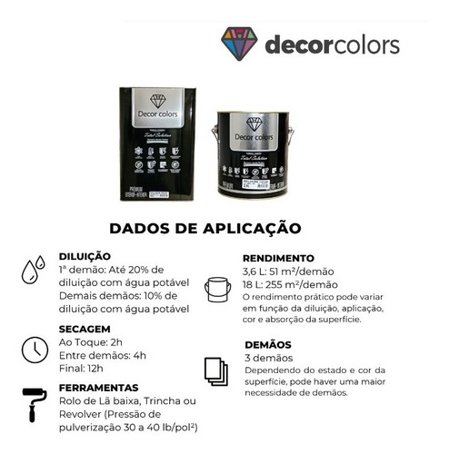 Imagem 5 de 10 de Decor Colors Borracha Liquida Tinta Flexível Líquida 3,6l