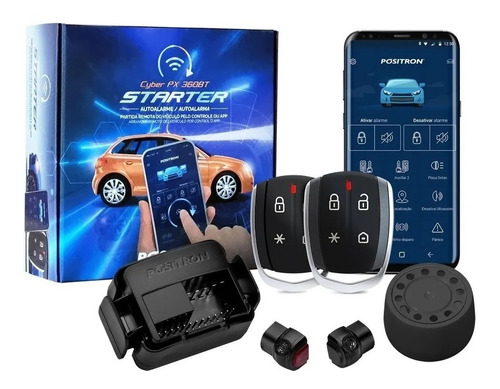 Alarma Auto Positron Px360 Bt Aplicación Para Celulares - Xp