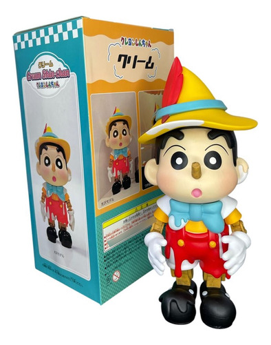 Figura Articulada Shin Chan Traje Pinocho
