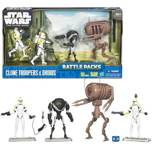 Star Wars Clone Wars: Hasbro Clone Trooper 327 Battallion (Usado)