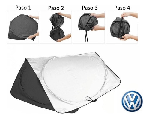 Protector Cubresol Con Ventosas Vw Jetta Clasico 2013