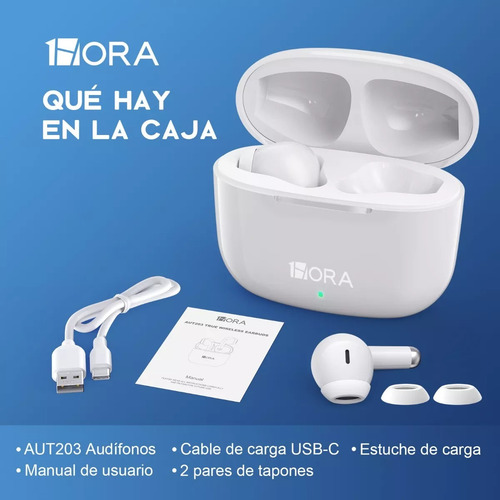 Audifonos Inalámbricos Bluetooth 5.3 Recargable Auriculares