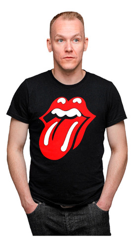 Remera Rolling Stones - Algodón 1ra Calidad