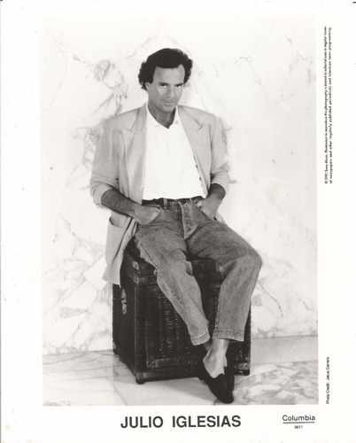 Julio Iglesias Foto 20 X 25 1991