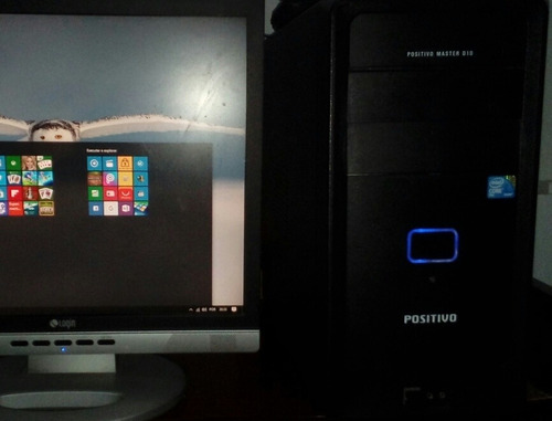 Cpu Positivio. Segue Teclado E Mouse. Retirar Em Salvador.