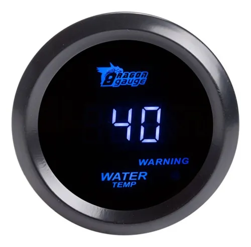 Reloj Temperatura Agua Mecanico 52Mm 1,5 Mts Esfera Negra