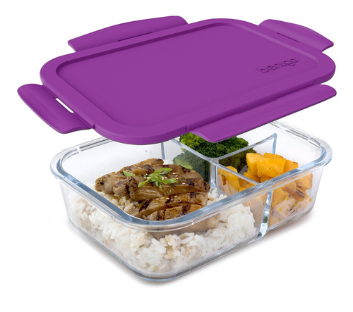 Bentgo Lonchera Bento Vidrio Purpura