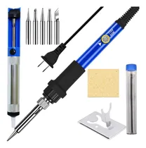 Comprar Kit Cautin Regulable 60w Estaño Base Para Cautin Succionador
