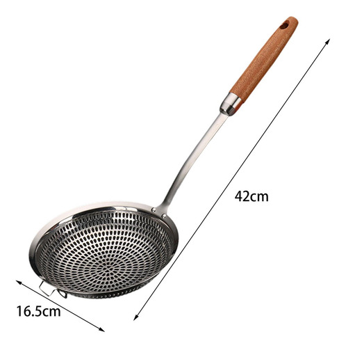 Cuchara Ranurada Con Mango Largo Para Cocinar, Colador,