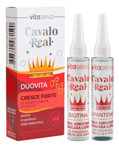 Duovita Cavalo Real 20ml Vita Seiva