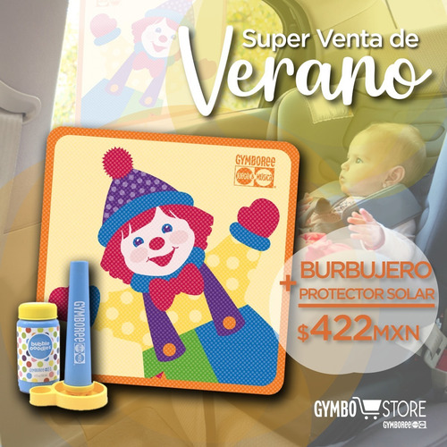 Imagen 1 de 1 de Gymboree - Verano - Paquete Burbujero Y Protector Solar