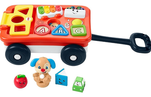 Vagón De Aprendizaje De Perrito Rie Y Aprende Fisher Price 