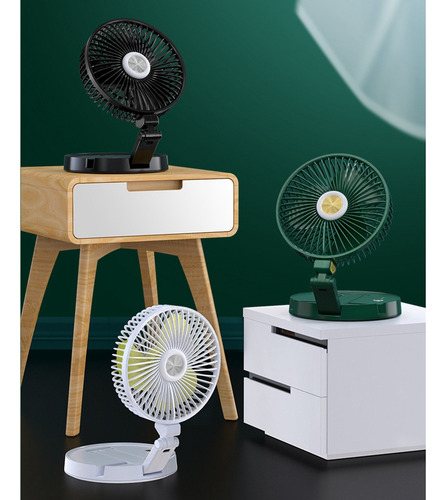 Ventilador De Lámpara De Escritorio Y8, Plegable, Retráctil,
