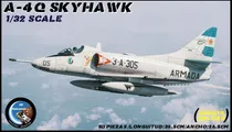Comprar Maqueta A Armar Avión Argentino A-4 Q\u002Fb Skyhawk Scale 1\u002F32