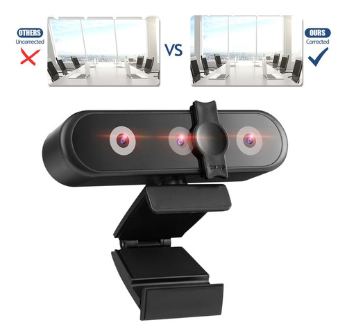 2560p Câmera Web Webcam Com Microfone Olhos Qhd 2k Usb