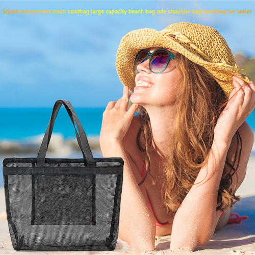 Bolsos Transparentes Para Mujer, Grandes, Para Compras Y Pla