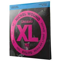 Comprar Cuerdas De Bajo Exl170 Nickel Wound, Light, 45-100, Long Sca