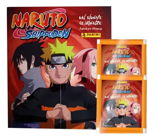 Panini Naruto Shippuden 2 – Caja De 36 Sobres De Cromos "Un Nuevo Inicio", Colección Para Niños Y Fans Del Anime
