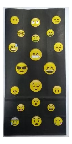 Paquete De 10 Sobres De Emoji 12x23