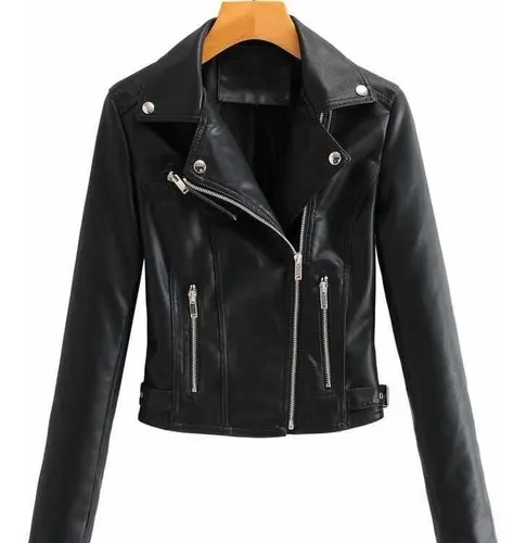 Chaquetas en cuerina para dama hotsell
