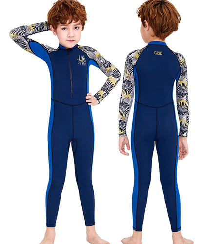 Traje De Baño Antiarañazos Para Niños, Protector Solar Y Ant