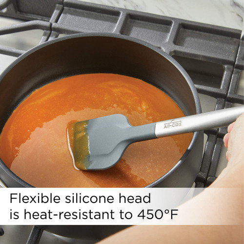 Juego De 5 Utensilios De Cocina Silicona Color Negro