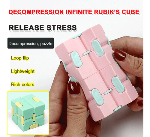La Descompresión Del Cubo De Rubik De Puzzle Inspira Imagina