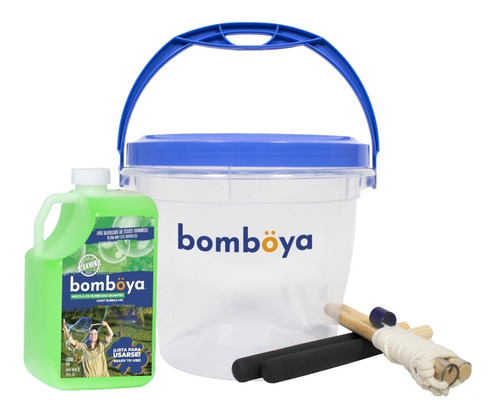 Bomböya® | Mi Kit De Burbujas Gigantes | Todo En Uno!