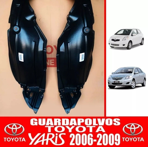 Guardapolvo Yaris Sport,belta 2006 2007 2008 2009 Toyota