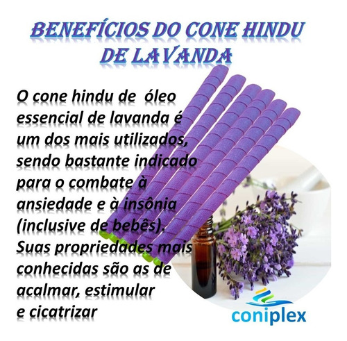 Imagem 5 de 7 de Cone Chines-cone Hindu 50 Unidades Aromas Essencial