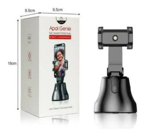 Imagen 3 de 7 de Soporte Celular Selfie Y Seguimiento Automatico 360° Tik Tok