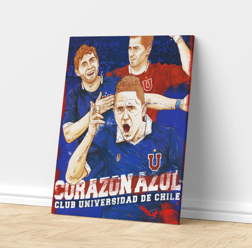 Cuadro Canva 50x40 - Club Deportivo Universidad De Chile #10