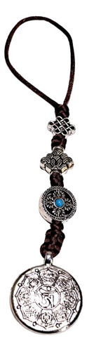 Colgante De Collar De Chamán Tibetano Budismo Ocho