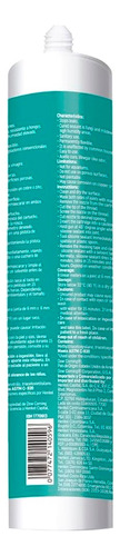 Sista F101 Silicón Baños Y Cocinas Transparente 300 Ml