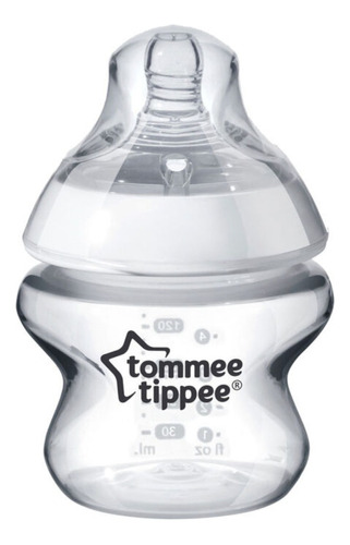 Mamadera 150ml 0m+ Closer To Nature Tommee Tippee Color Transparente Liso