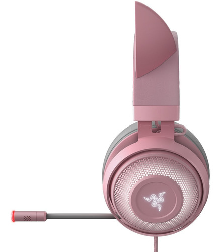 Imagen 5 de 10 de Auriculares Gamer Razer Kraken Kitty Edition Usb Chroma Rgb