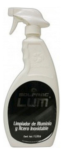 Limpiador De Aluminio Y Acero Inoxidab Solprac 7501741800940