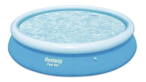 Pileta inflable redonda Bestway Fast Set 57270 de 305cm x 76cm 3638L azul