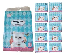 Comprar 10 Paquetes Con 360 Servilletas De Papel Tissue Desechables