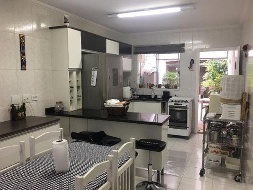 Imagem 4 de 14 de Excelente Sobrado À Venda, 03 Quartos, 2 Vagas - Vila Linda - Santo André - 41787