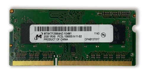 Memoria RAM 2GB 1 Micron MT8KTF25664HZ-1G6M1