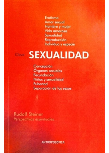 Sexualidad - Rudolf Steiner