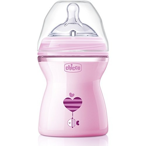 Mamadera Chicco Nat Fee 250 Rosa - bebés Y Niños